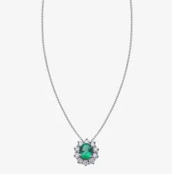 Colgante Durán con esmeralda