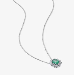 Colgante Durán con esmeralda