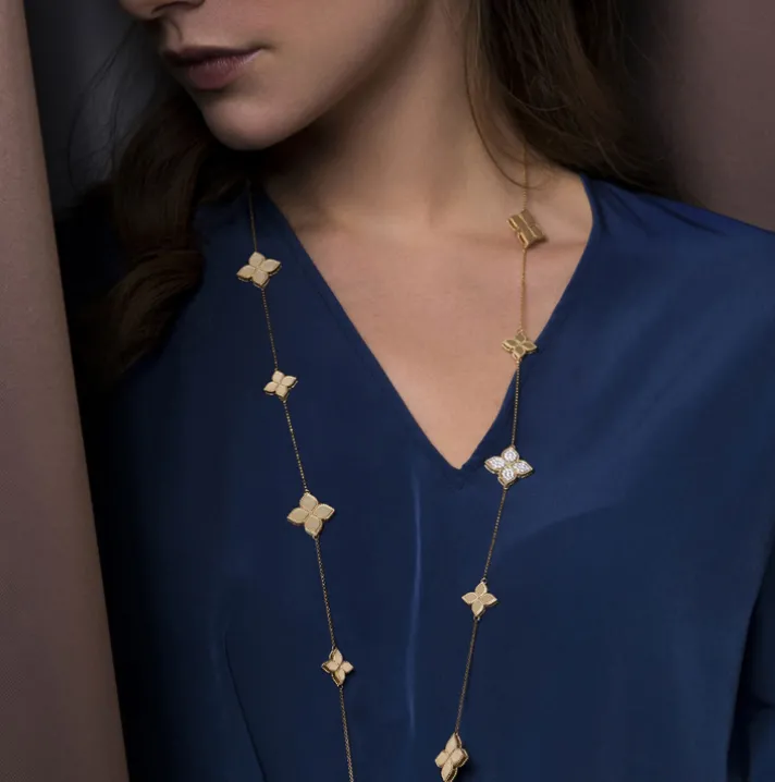 Collar Roberto Coin Princess Flower