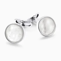 Gemelos Durán de Plata con Nacar