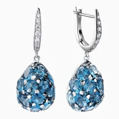 Pendientes Brooklyn Topacio