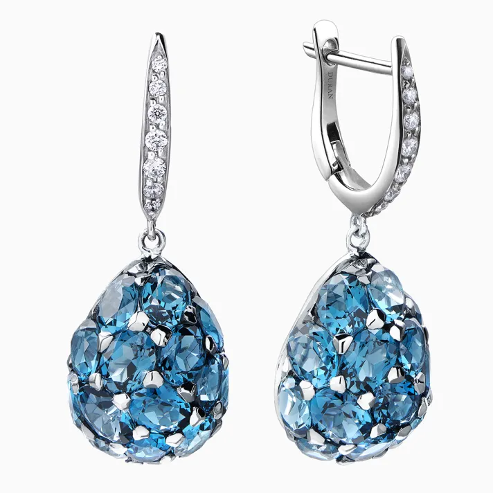 Pendientes Brooklyn Topacio