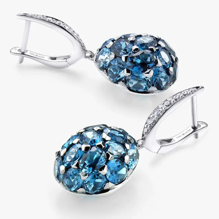 Pendientes Brooklyn Topacio