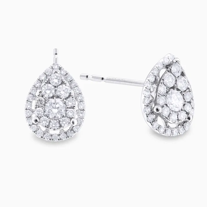 Pendientes Durán con diamantes