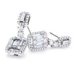 Pendientes Durán con Diamantes