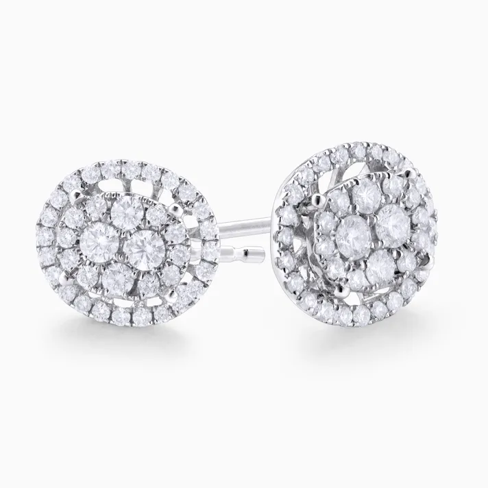 Pendientes Durán con diamantes