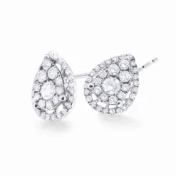 Pendientes Durán con diamantes