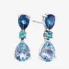 Pendientes Durán con zircon y topacios