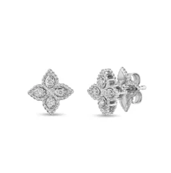 Pendientes Roberto Coin Princess Flower