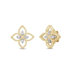 Pendientes Roberto Coin Princess Flower