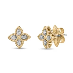 Pendientes Roberto Coin Princess Flower