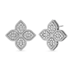 Pendientes Roberto Coin Princess Flower
