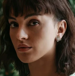 Pendientes Roberto Coin Princess Flower